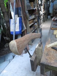 hatchet and handle